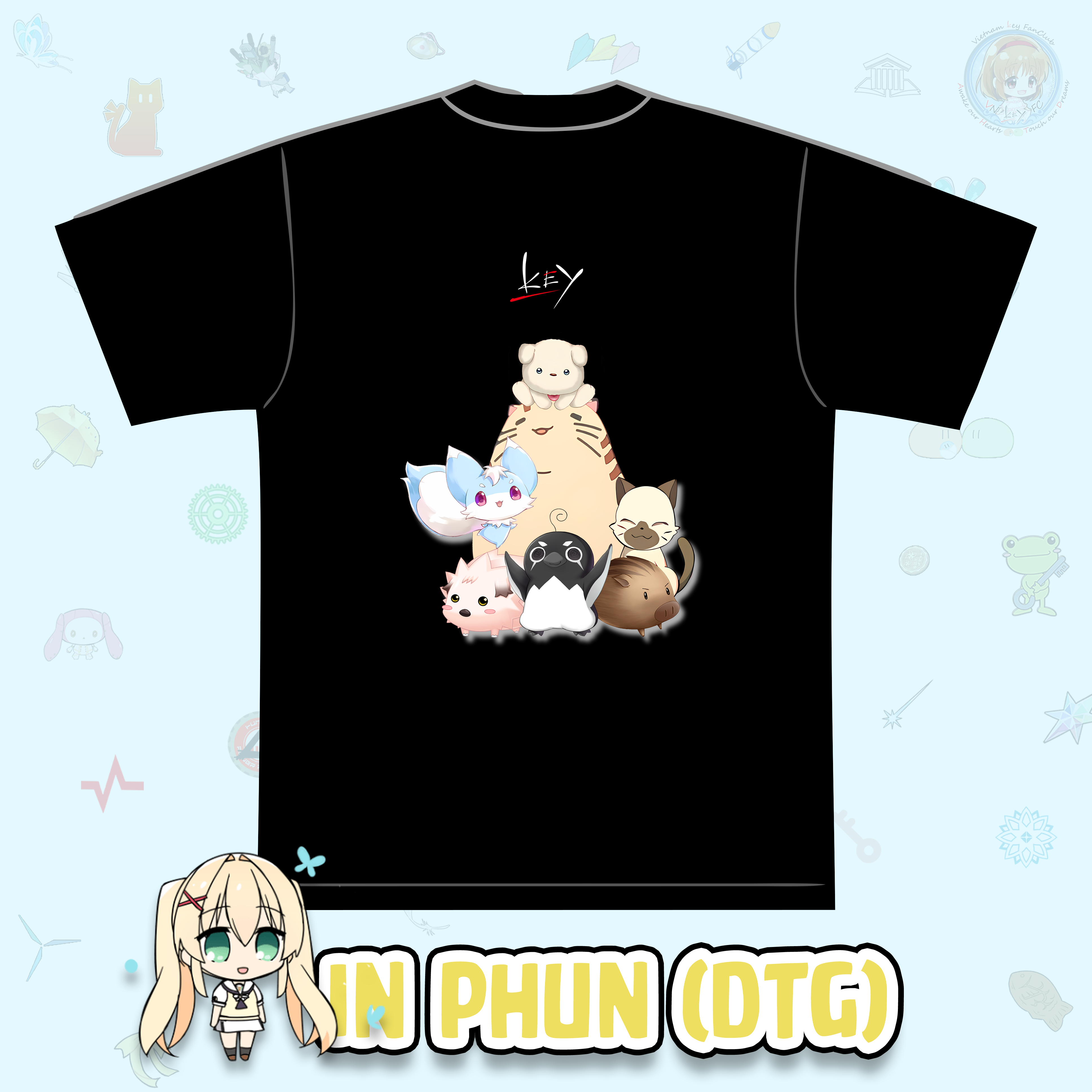 [Pre-order] Áo hội viên kỷ niệm 17 năm vnkeyfc (in phun DTG) 5